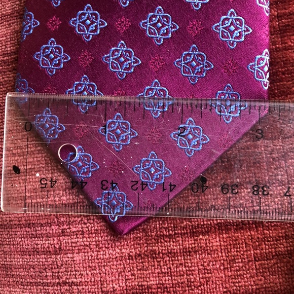 Charvet tie,  beautiful woven silk of the highest quality - Picture 5 of 5